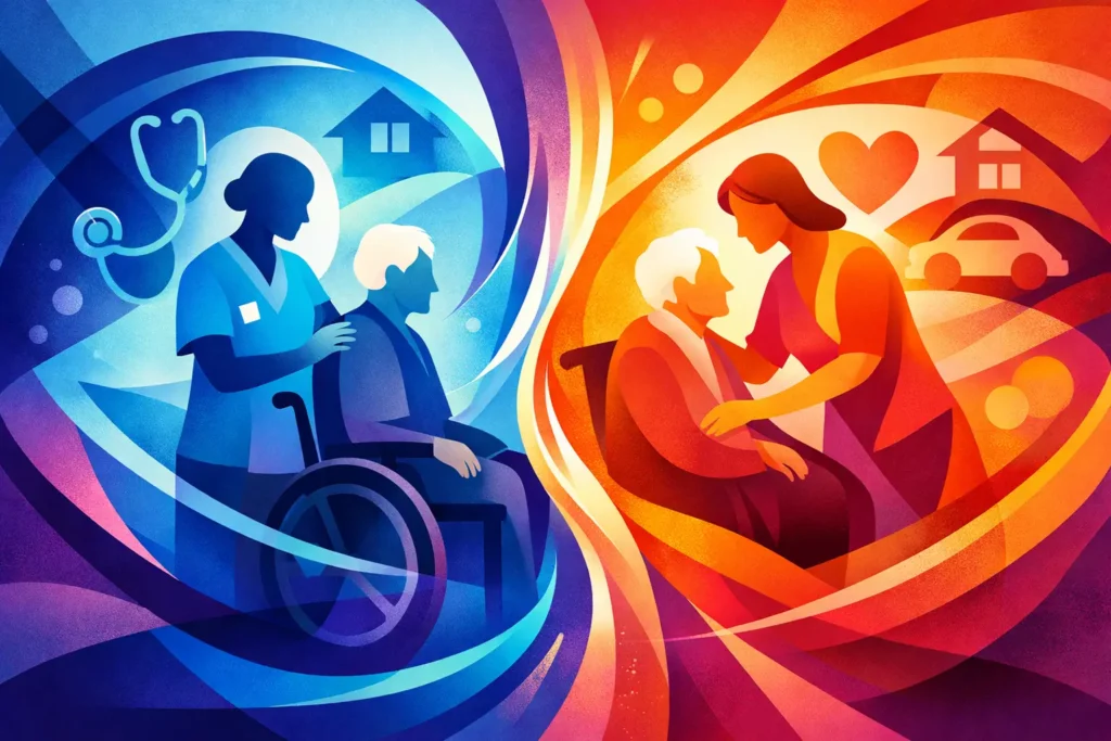 PSW Versus Private Caregiver: Which Fits Best?